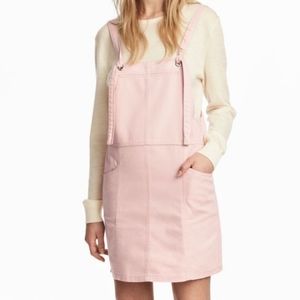 H&M Pink overall dress 4